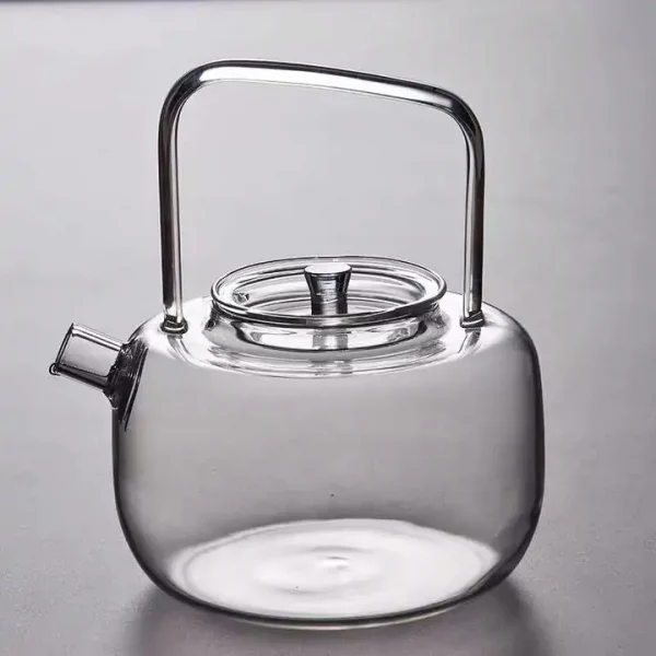 ガラス製 ティーポット 煮水器E 茶器