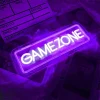 GAME ZONE ネオンライト ネオンサイン ゲーマーネオン ゲームゾーンLEDネオンサイン ゲームルームの装飾 パブ 友達 子供ヘのギフト