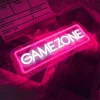 GAME ZONE ネオンライト ネオンサイン ゲーマーネオンライト ゲームゾーンLEDネオンサイン ゲームルームの装飾 パブ 友達 子供ヘのギフト